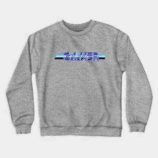 Gamer  blue Crewneck Sweatshirt